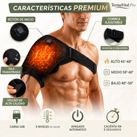 TermaVital Pro™ – Hombrera Térmica de Calor Infrarrojo